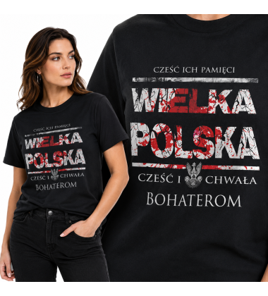 KOSZULKA DAMSKA WIELKA POLSKA CZEŚĆ I CHWAŁA